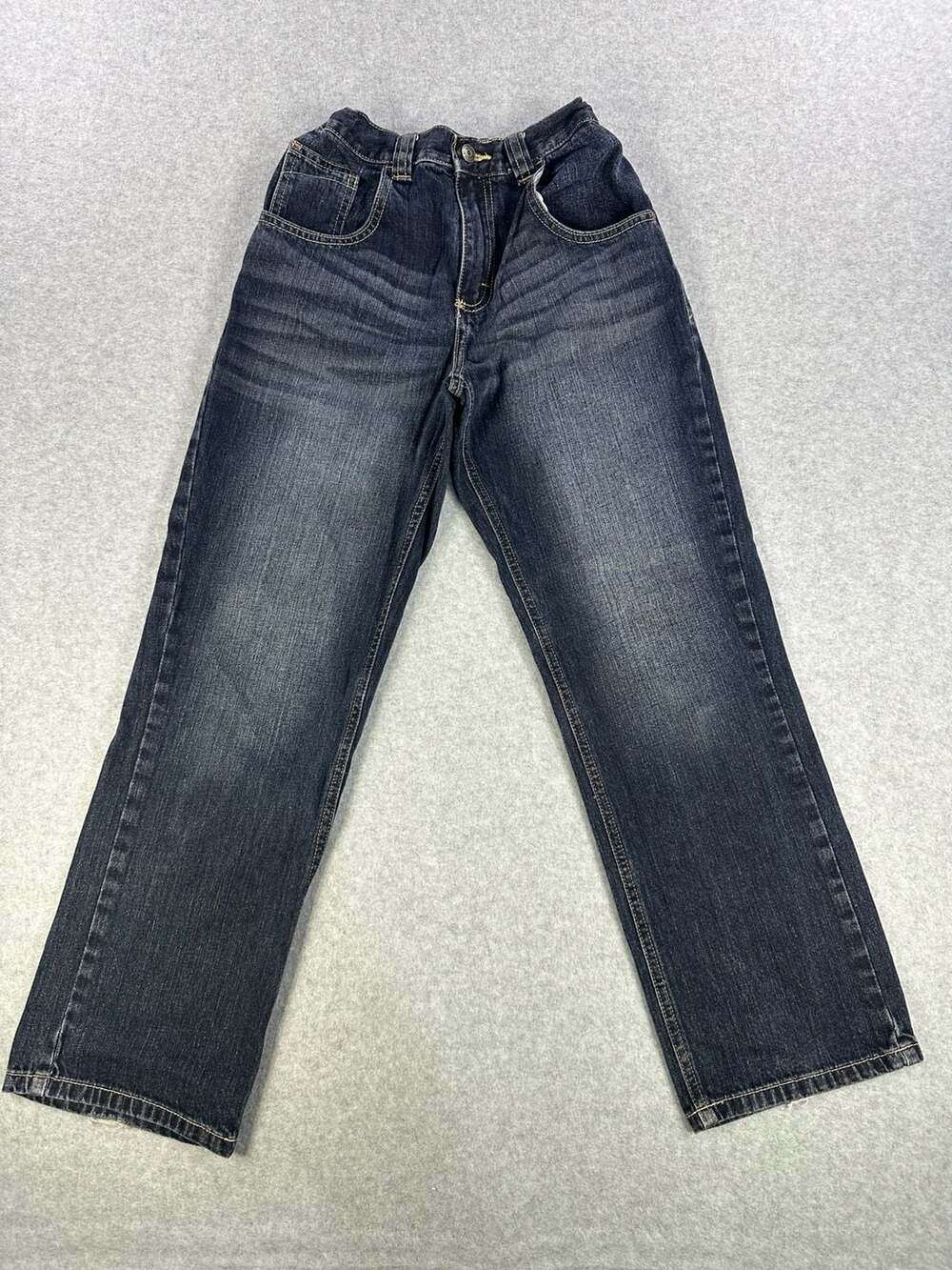WRG Hero Originals Jeans Youth Size 14 Regular Dark Wash Denim